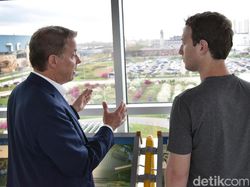 Zuckerberg Dikawal Bodyguard Rp 100 Miliar