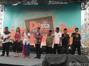 250 Komunitas Ramaikan Pesta Pendidikan 2017 di RPTRA Kalijodo