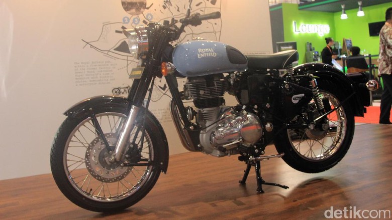 Royal Enfield Redditch Classic 350 dipamerkan di IIMS 2017 Photog. Foto: Khairul Imam Ghozali Royal Enfield Redditch Classic 350 dipamerkan di IIMS 2017 Photog. Foto: Khairul Imam Ghozali