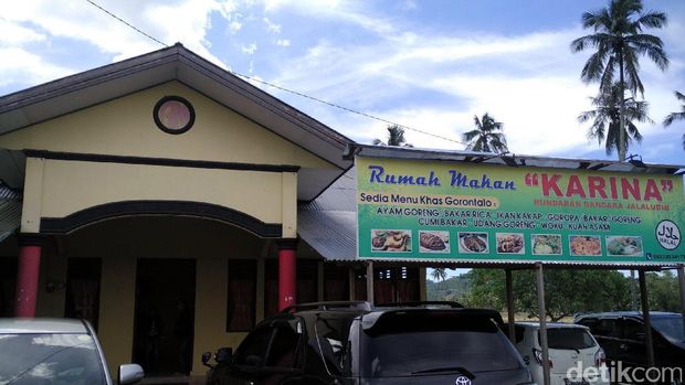 Rumah Makan Karina di Gorontalo (Wahyu/detikTravel)