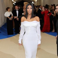 Kim Kardashian, attends the Rei Kawakubo/Comme des Garcons: Art Of The In-Between Costume Institute Gala at Metropolitan Museum of Art on May 1, 2017 in New York City.  (Photo by Dimitrios Kambouris/Getty Images)