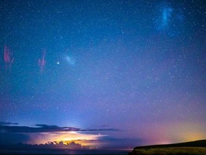 Memotret Tiga Keajaiban Alam di Langit Australia