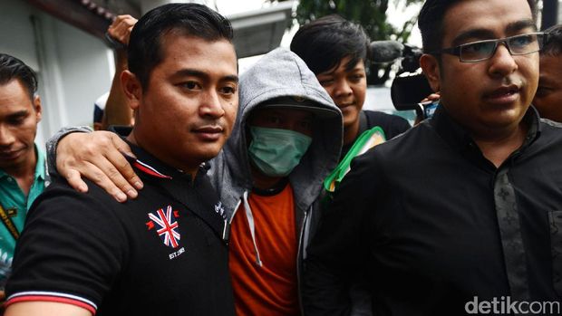 Iwa K saat ditangkap karena narkoba