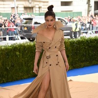 Priyanka Chopra, attends the Rei Kawakubo/Comme des Garcons: Art Of The In-Between Costume Institute Gala at Metropolitan Museum of Art on May 1, 2017 in New York City.  (Photo by Dimitrios Kambouris/Getty Images)