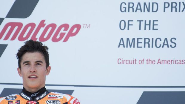 Marc Marquez menyapu bersih kemenangan MotoGP Amerika sejak 2013.