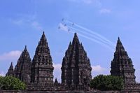 Manuver Tim Jupiter, Bentuk Hati Hingga Terbang di Atas Merapi