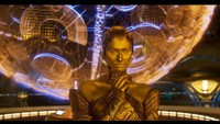 Perjalanannya dimulai setelah konflik dengan bangsa Sovereign yang dipimpin oleh Ratu Ayesha (Elizabeth Debicki). (Dok. Walt Disney Studios Motion Pictures)