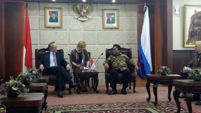 Dubes Rusia Temui Ketua DPD, Bahas Kerja Sama Energi Termasuk Nuklir