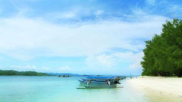 Suasana sepi di Gili Nanggu (Taufan Rahmadi/d'Traveler)