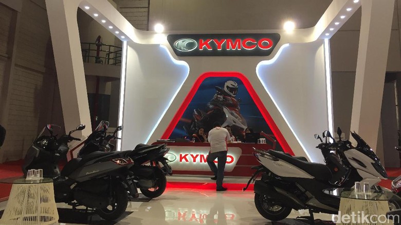 Kymco di IIMS tahun 2017 lalu (Foto: Dadan Kuswaraharja) Kymco di IIMS tahun 2017 lalu (Foto: Dadan Kuswaraharja)