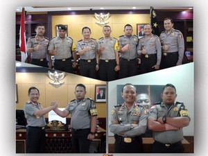 4 Polisi Duta Baca Buku Diganjar Hadiah Sekolah dari Kapolri