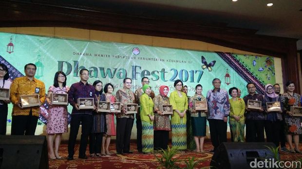 Menteri Keuangan Sri Mulyani Buka Dhawa Fest 2017