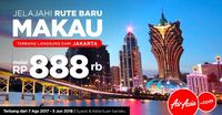 Promo harga khusus ke Makau (AirAsia Indonesia)