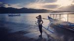 Yuk, Intip Foto Liburan Wulan Guritno dan Shaloom Razade di Lombok!