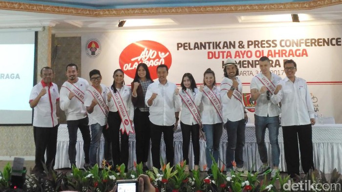 Kata Mereka Setelah Didapuk Menjadi Duta Ayo Olahraga