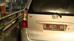 Daihatsu Xenia Terbakar di ITC Roxy Mas