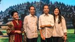 Foto: Patung Jokowi di Hong Kong yang Pakai Batik