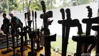 Keris-keris itu dipamarkan mulai dari tanggal 4 hingga 7 Mei 2017.