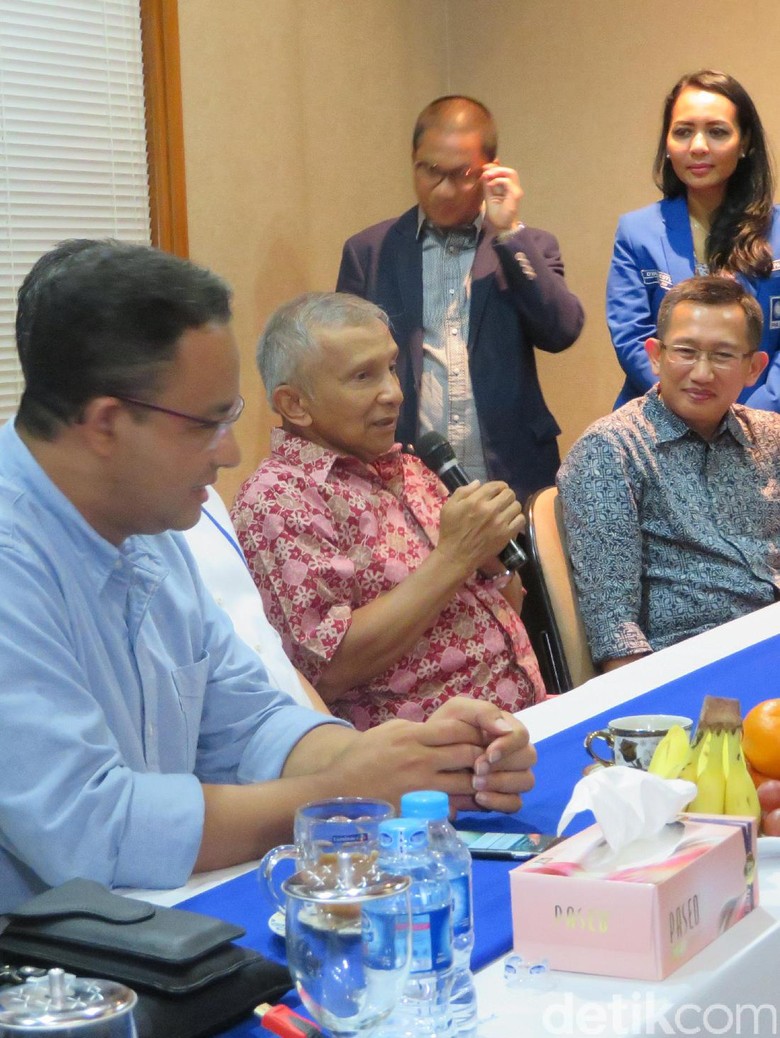 Amien Rais dan Anies Masuk Survei Cawapres Prabowo Amien Rais dan Anies Masuk Survei Cawapres Prabowo