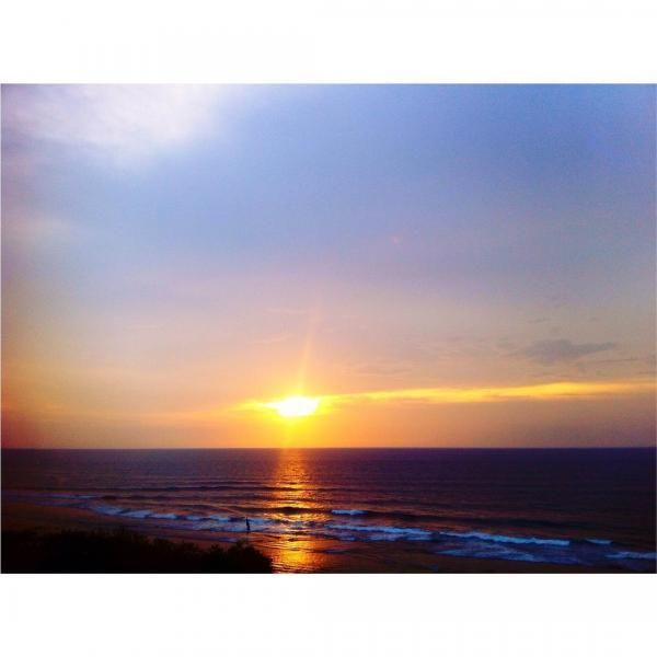 Sunset di Pantai Suluban, Uluwatu, Bali
