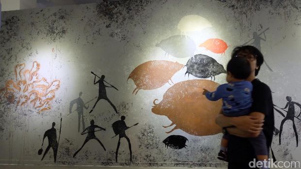 Pameran 'Gambar Cadas Indonesia: Wimba Kala' di Galeri Nasional Indonesia, dari 28 April-15 Mei 2017