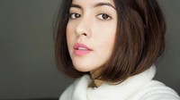 Wendy tampil dengan pulasan makeup tipis dan pulasan lipstik pink. Dok. Instagram/wendywilson15