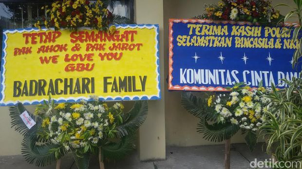 Bunganya Dikirim ke Polda DIY, Tapi Ucapannya untuk Ahok