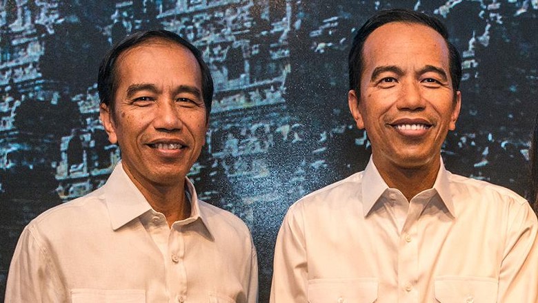 Patung Jokowi di Madame Tussauds Patung Jokowi di Madame Tussauds