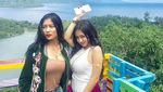 Saat Pamela Safitri Nikmati Keindahan Alam Ternate