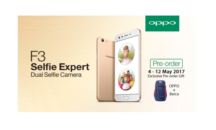 OPPO Mulai Gelar Pre Order F3 di Indonesia