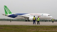 Ada 10 pesawat ARJ21 dan 10 C919 yang telah dipesan oleh maskapai penerbangan Thailand, yaitu City Airways. Pool/Istimewa.
