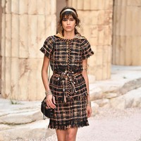 Model walks the runway during Chanel Cruise 2017/2018 Collection at Grand Palais on May 3, 2017 in Paris, France.  (Photo by Pascal Le Segretain/Getty Images)