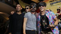 The Dance Company saat ditemui di peluncuran single barunya bersama  Saint Loco di Hard Rock Cafe, SCBD, Jakarta Pusat pada Kamis (4/5/2017).