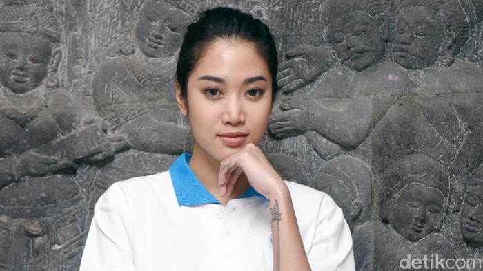 Widi Vierratale saat ditemui di kawasan Gatot Subroto.
