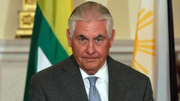 Menlu AS Rex Tillerson