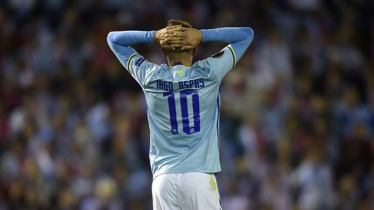 Iago Aspas kembali menghantui gawang Barcelona (AFP PHOTO / MIGUEL RIOPA)