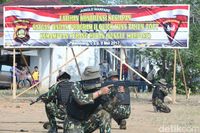 Antisipasi Terorisme, Brimob Polda Sumsel Gelar Latihan Perang
