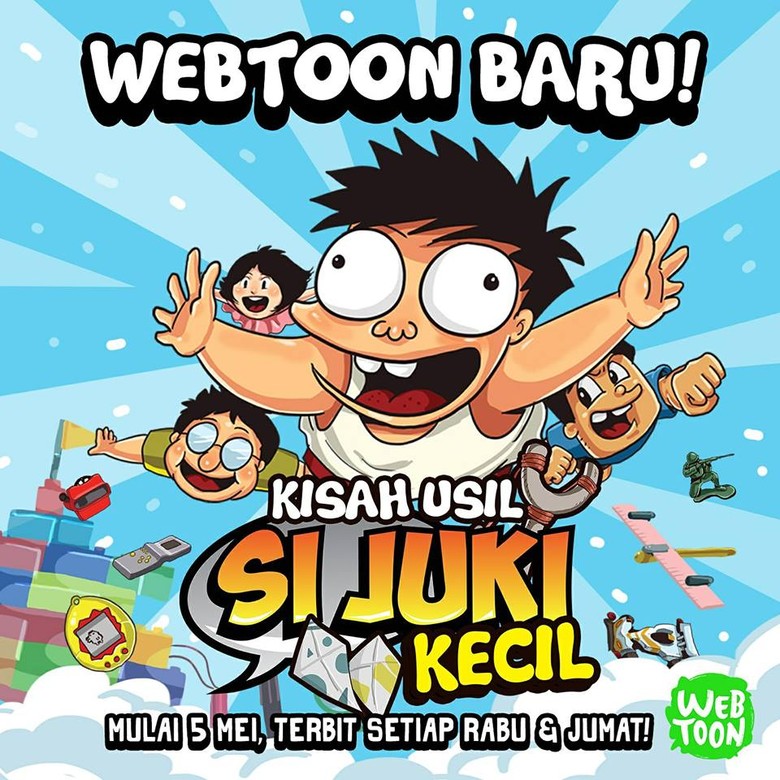 Komik 'Si Juki' Kembali Hadir di Webtoon Indonesia