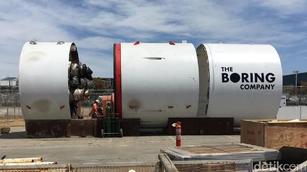 Alat bor yang disiapkan