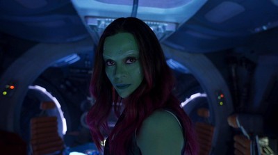Lenturnya Zoe Saldana yang Jadi Gamora di The Avengers: Infinity War