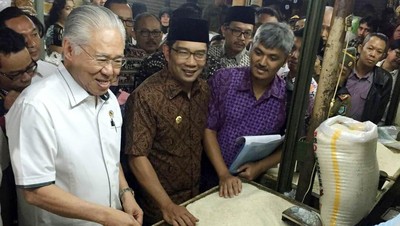 Mendag Sidak ke Pasar Kosambi