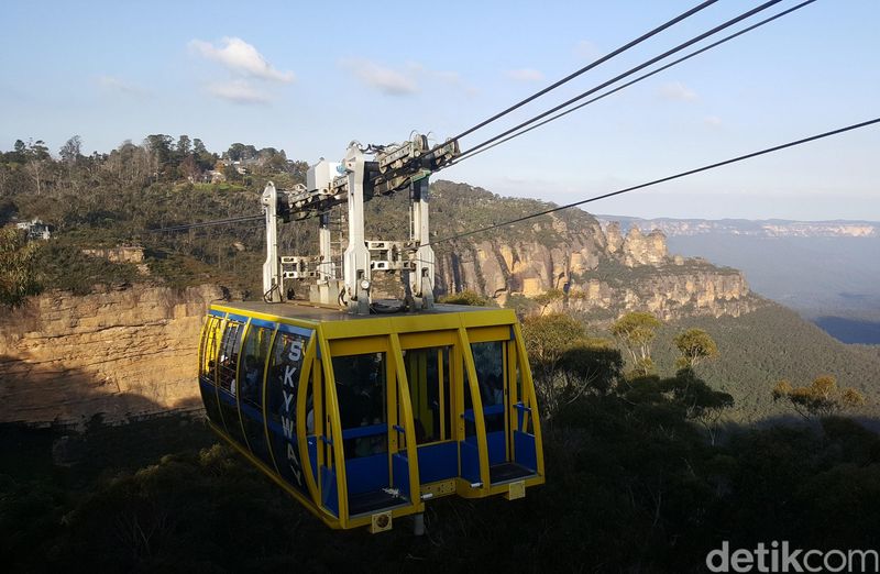 Kereta Gantung Scenic World di Katoomba, NSW, Australia