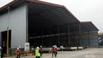 Mengintip Pabrik Beton LRT Adhi Karya di Sentul