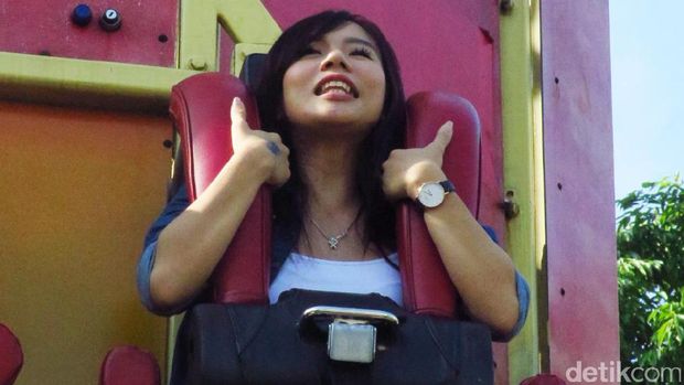 Cherly eks Cherrybelle (Mauludi/detikHOT)