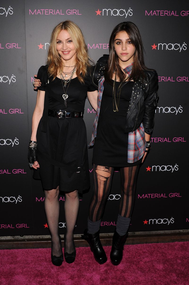 NEW YORK - SEPTEMBER 22: Singer Madonna and daughter Lourdes Leon attends the 