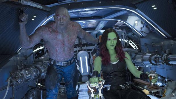 'Avengers: Infinity War' Ungkap Lebih Banyak Hubungan Gamora-Nebula dan Thanos 