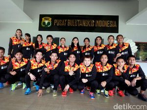 Simulasi Kecil-kecilan untuk Skuat Indonesia Sebelum ke Piala Sudirman 2017