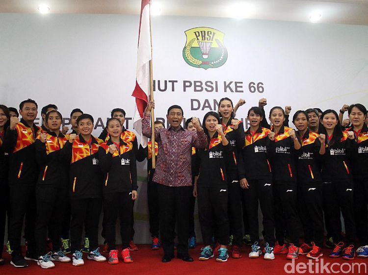 Wiranto Hadiri Perayaan HUT PBSI ke-66
