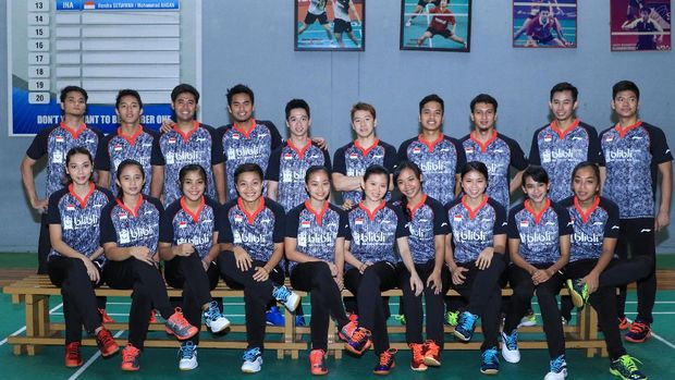 Skuat Indonesia ke Piala Sudirman 2017 di Gold Coast