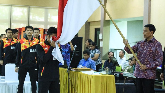 Tim Bulutangkis Indonesia Jalani Latihan Perdana